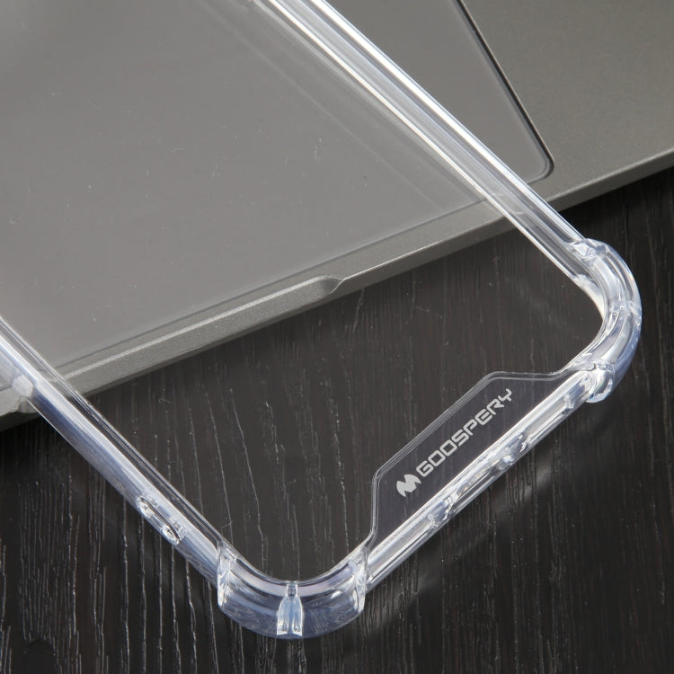 For iPhone 15 Pro Max MERCURY GOOSPERY SUPER Four-Corner Shockproof TPU Phone Case(Transparent) by GOOSPERY