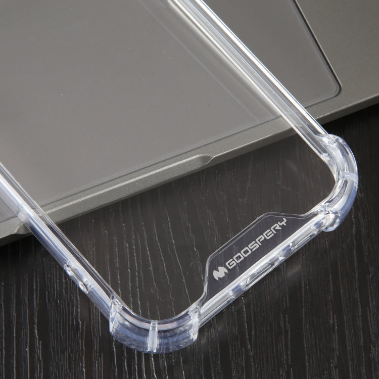 For iPhone 15 MERCURY GOOSPERY SUPER Four-Corner Shockproof TPU Phone Case(Transparent) by GOOSPERY