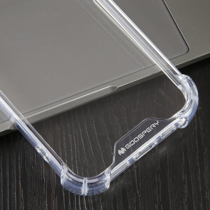 For iPhone 15 MERCURY GOOSPERY SUPER Four-Corner Shockproof TPU Phone Case(Transparent) by GOOSPERY