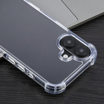 For iPhone 16 Plus MERCURY GOOSPERY SUPER Four-Corner Shockproof TPU Phone Case(Transparent) by GOOSPERY