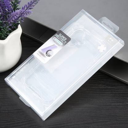 For iPhone 16 Plus MERCURY GOOSPERY SUPER Four-Corner Shockproof TPU Phone Case(Transparent) by GOOSPERY