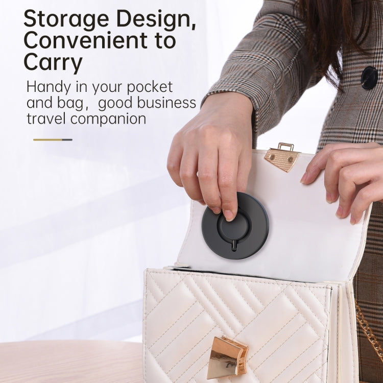 For Samsung Watch V17S Foldable Magnetic Wireless Charger(Black) by bashfashion