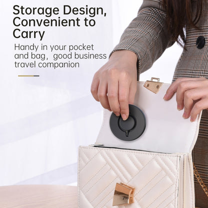 For Samsung Watch V17S Foldable Magnetic Wireless Charger(Black) by bashfashion