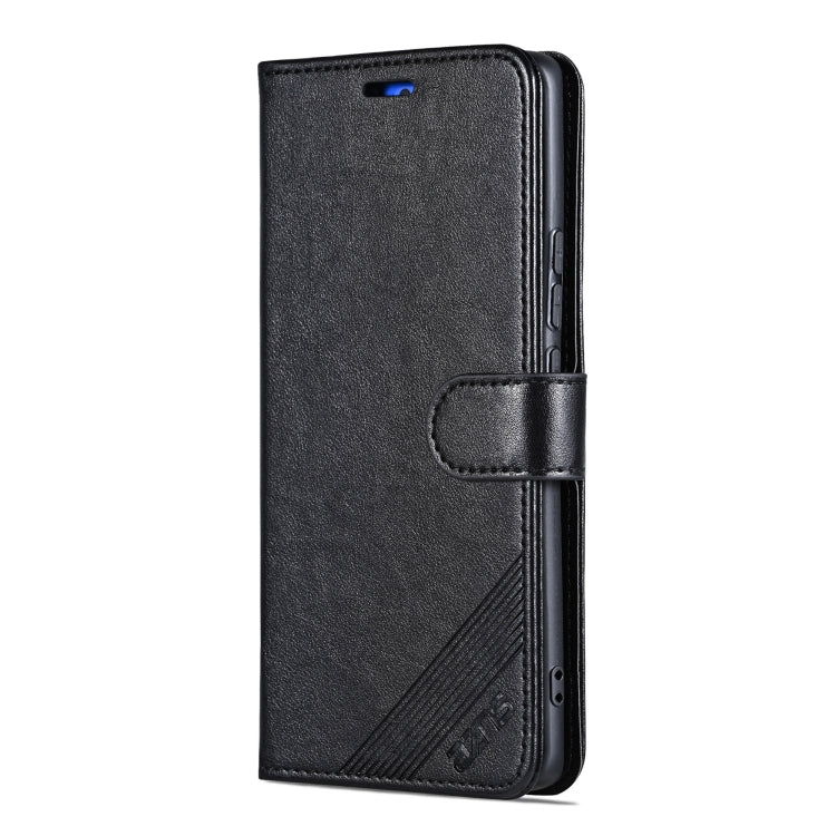 For Huawei Pura 70 Pro / 70 Pro+ AZNS Sheepskin Texture Flip Leather Phone Case(Black) by AZNS