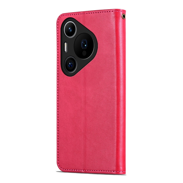 For Huawei Pura 70 Pro / 70 Pro+ AZNS Sheepskin Texture Flip Leather Phone Case(Red) by AZNS