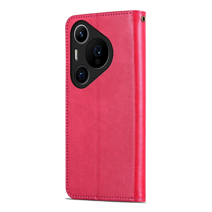 For Huawei Pura 70 Pro / 70 Pro+ AZNS Sheepskin Texture Flip Leather Phone Case(Red) by AZNS