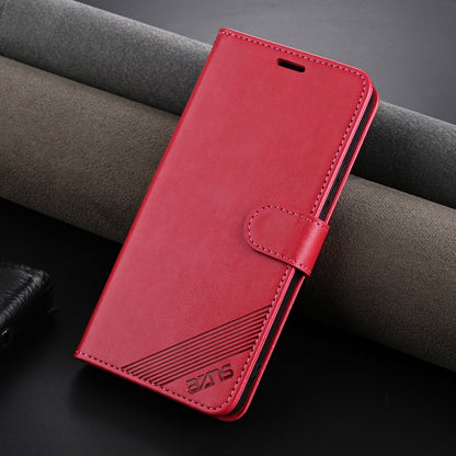For Huawei Pura 70 Ultra AZNS Sheepskin Texture Flip Leather Phone Case(Red) by AZNS