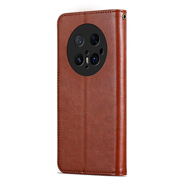 For Huawei Mate 70 Pro / 70 Pro+ AZNS Sheepskin Texture Flip Leather Phone Case(Brown) by AZNS