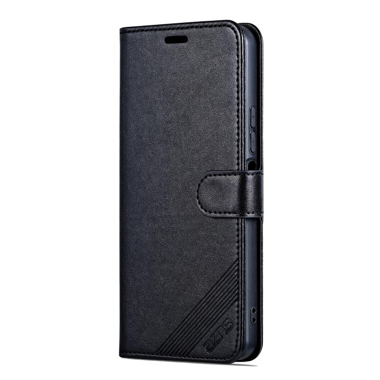 For Huawei Mate 70 Pro / 70 Pro+ AZNS Sheepskin Texture Flip Leather Phone Case(Black) by AZNS