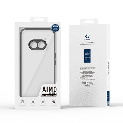 For Nothing Phone 2a DUX DUCIS Aimo Series TPU + PC Frosted Feel Phone Case(Black) by DUX DUCIS