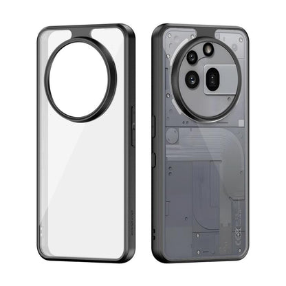 For Nothing Phone 3a Pro DUX DUCIS Aimo Series TPU + PC Frosted Feel Phone Case(Black) by DUX DUCIS
