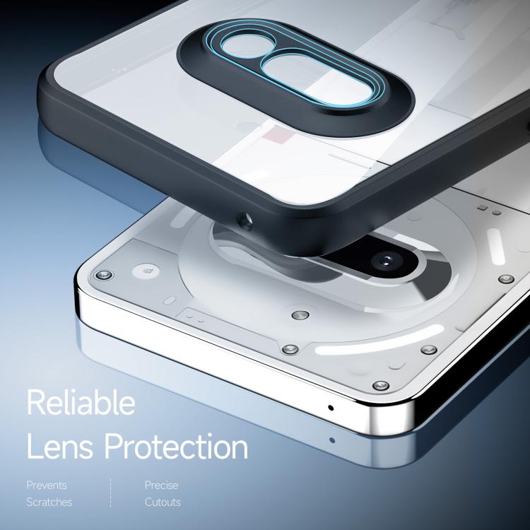 For Nothing Phone 3a DUX DUCIS Aimo Series TPU + PC Frosted Feel Phone Case(Black) by DUX DUCIS