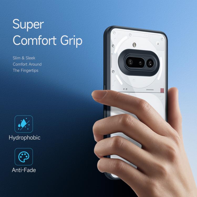 For Nothing Phone 3a DUX DUCIS Aimo Series TPU + PC Frosted Feel Phone Case(Black) by DUX DUCIS