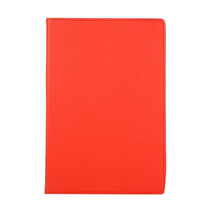 For Samsung Galaxy Tab S9+ / Tab S10+ Litchi Texture 360 Degrees Rotation Holder Leather Tablet Case(Red) by bashfashion