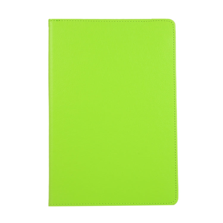 For Samsung Galaxy Tab S9+ / Tab S10+ Litchi Texture 360 Degrees Rotation Holder Leather Tablet Case(Green) by bashfashion