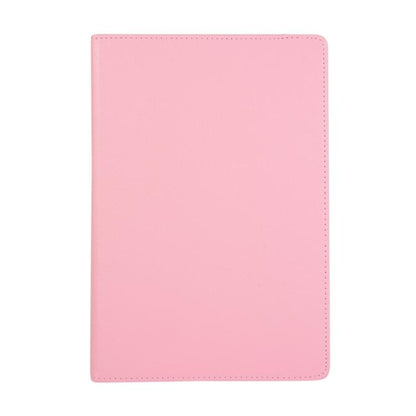 For Samsung Galaxy Tab S10 FE+ Litchi Texture 360 Degrees Rotation Holder Leather Tablet Case(Pink) by bashfashion