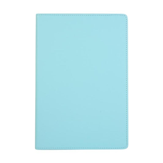 For Samsung Galaxy Tab S10 FE+ Litchi Texture 360 Degrees Rotation Holder Leather Tablet Case(Sky Blue) by bashfashion