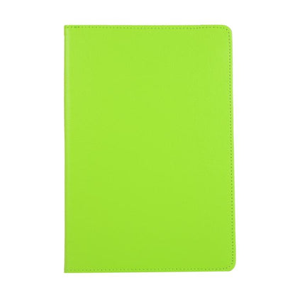 For Samsung Galaxy Tab S10 FE+ Litchi Texture 360 Degrees Rotation Holder Leather Tablet Case(Green) by bashfashion