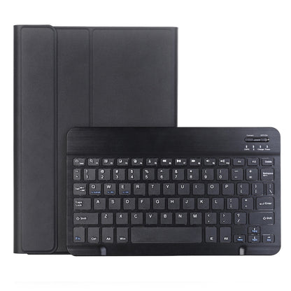 For Samsung Galaxy Tab S10 Lite / S10 FE / S9 FE A710B Candy Color TPU Bluetooth Keyboard Leather Tablet Case with Pen Holder(Black) by bashfashion