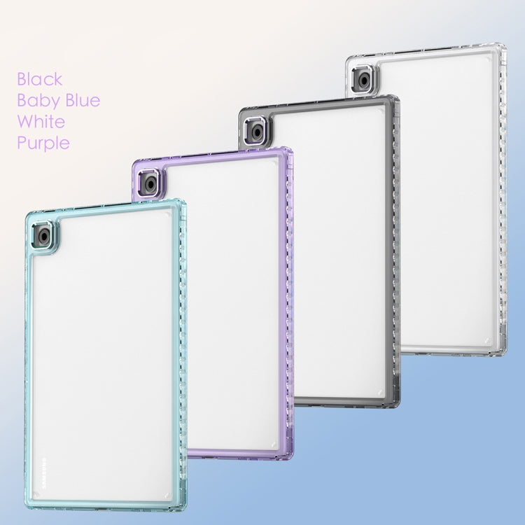 For Samsung Galaxy Tab A8 Clear Acrylic Shockproof Tablet Case(Baby Blue) by bashfashion