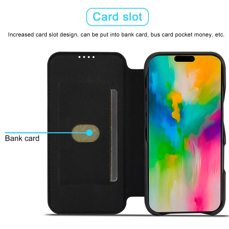 For iPhone 16 LC.IMEEKE Hon Ancient Series Flip Leather Phone Case(Black) by LC.IMEEKE