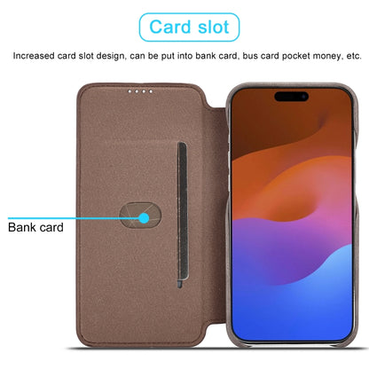 For iPhone 15 Pro Max LC.IMEEKE Hon Ancient Series Flip Leather Phone Case(Coffee) by LC.IMEEKE