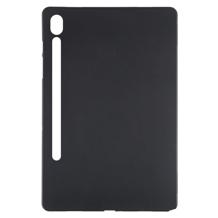 For Samsung Galaxy Tab S9 FE TPU Tablet Case(Frosted Black) by bashfashion