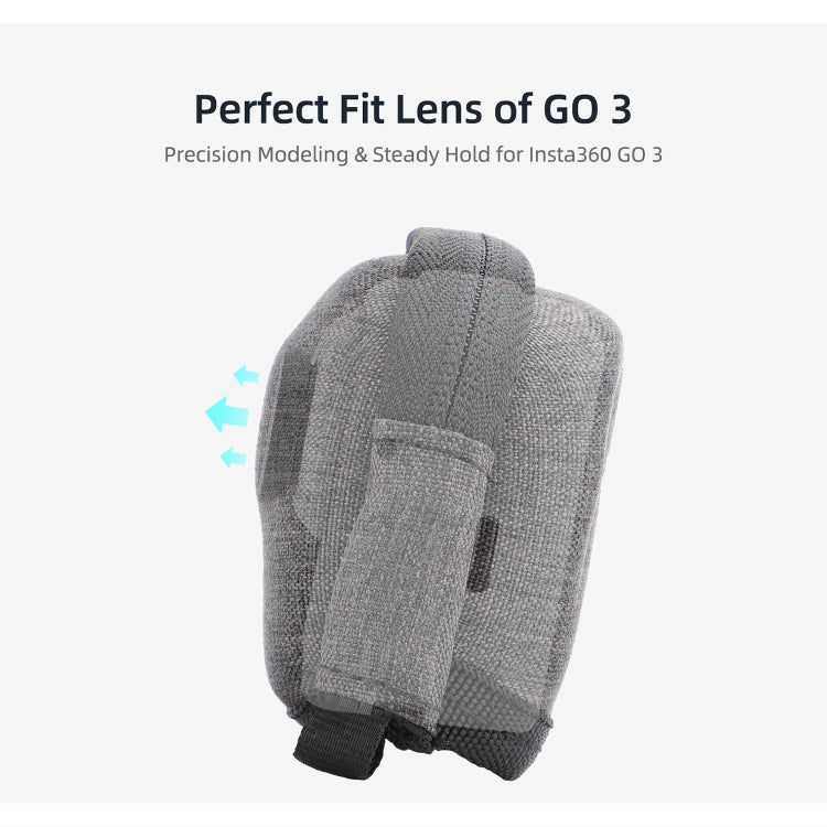 For Insta360 GO 3 / GO 3S Sunnylife Camera Body Portable Storage Box Case(Black) by Sunnylife