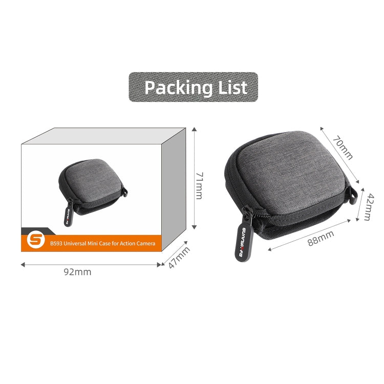 For Insta360 GO 3 / GO 3S Sunnylife Camera Body Portable Storage Box Case(Black) by Sunnylife
