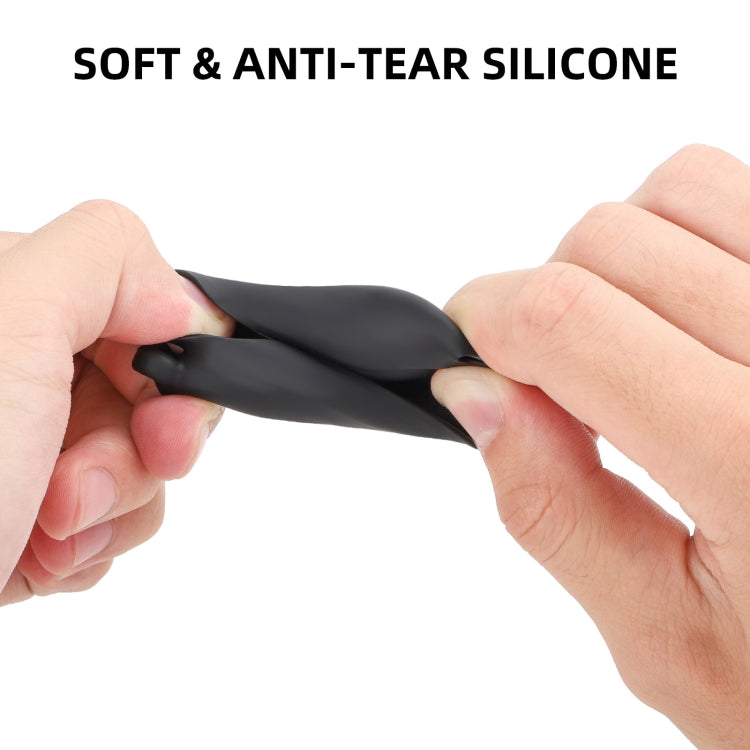 For Insta360 Go 3 Sunnylife IST-BHT594 Camera Body Silicone Case with Lens Cap & Neck Strap(Black) by Sunnylife