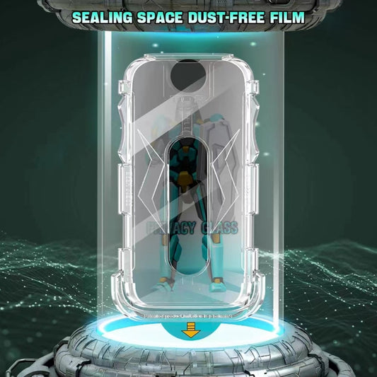 For iPhone 11 Pro Max Easy Install 28 Degree Privacy Armor Tempered Glass Film by bashfashion