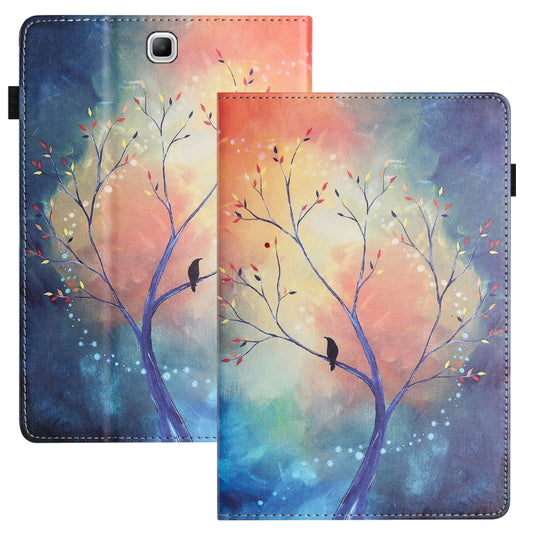 For Samsung Galaxy Tab A 8.0 2015 Sewing Litchi Texture Smart Leather Tablet Case(Oil Painting Tree) by bashfashion