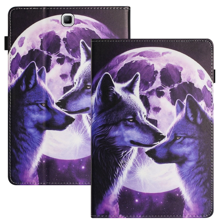 For Samsung Galaxy Tab A 8.0 2015 Sewing Litchi Texture Smart Leather Tablet Case(Wolf) by bashfashion