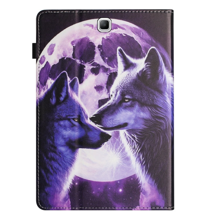 For Samsung Galaxy Tab A 8.0 2015 Sewing Litchi Texture Smart Leather Tablet Case(Wolf) by bashfashion