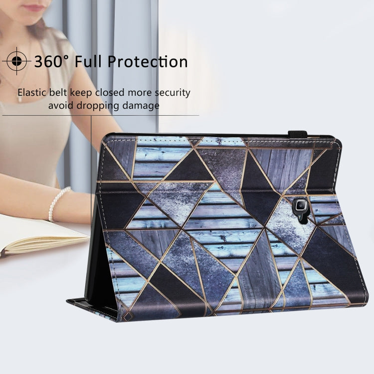 For Samsung Galaxy Tab A 10.1 2016 Sewing Litchi Texture Smart Leather Tablet Case(Marble) by bashfashion