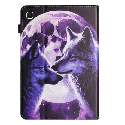 For Samsung Galaxy Tab S5e Sewing Litchi Texture Smart Leather Tablet Case(Wolf) by bashfashion