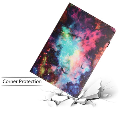 For Samsung Galaxy Tab A11+ / A9+ Sewing Litchi Texture Smart Leather Tablet Case(Starry Sky) by bashfashion