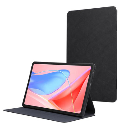 For Lenovo ZhaoYang K10C 2025 Simple Crazy Horse Leather Tablet Case(Black) by bashfashion