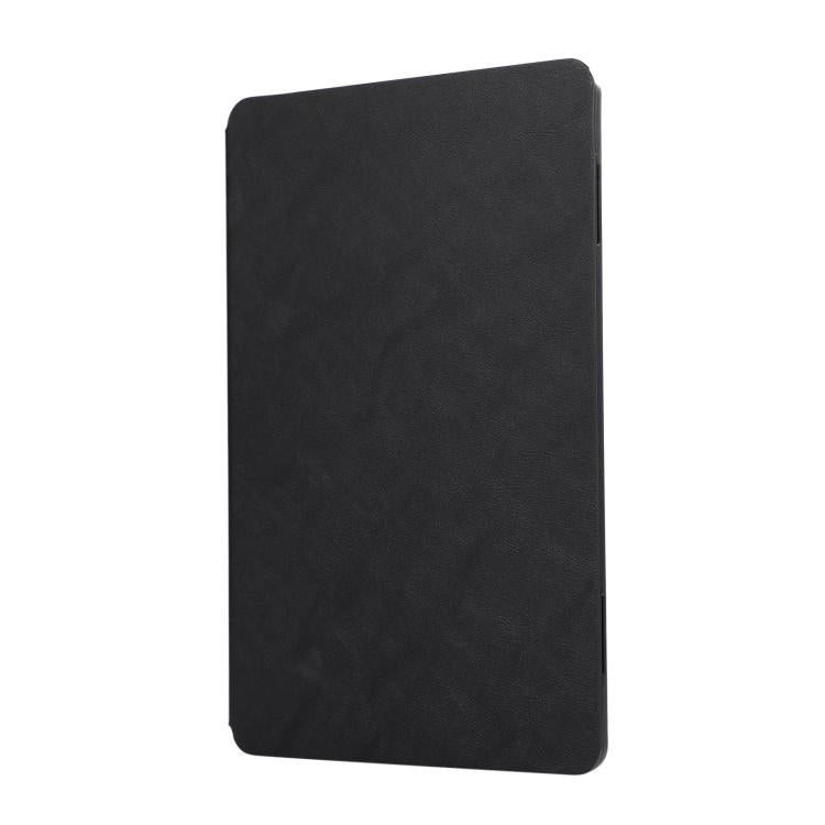 For Lenovo ZhaoYang K10C 2025 Simple Crazy Horse Leather Tablet Case(Black) by bashfashion