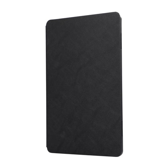 For Lenovo ZhaoYang K10C 2025 Simple Crazy Horse Leather Tablet Case(Black) by bashfashion