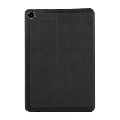 For Lenovo ZhaoYang K10C 2025 Simple Crazy Horse Leather Tablet Case(Black) by bashfashion