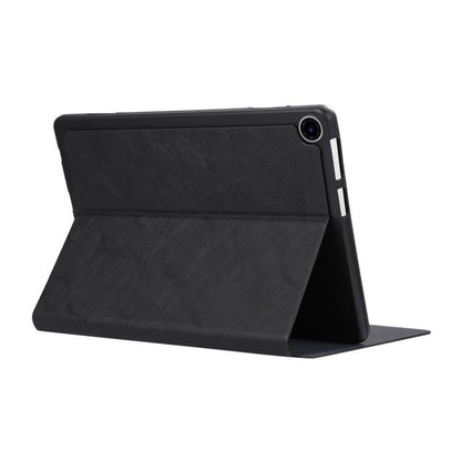 For Lenovo ZhaoYang K10C 2025 Simple Crazy Horse Leather Tablet Case(Black) by bashfashion