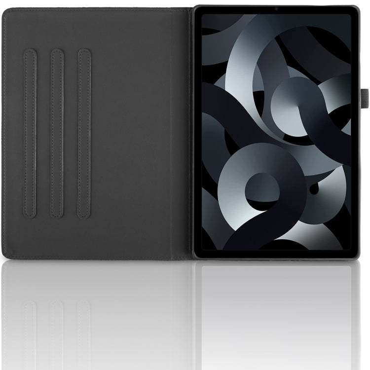 For iPad 2025 / 2022 Tree Life Embossed Rotation Leather Smart Tablet Case(Black) by bashfashion