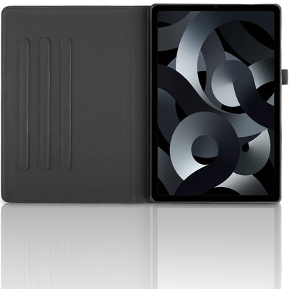 For iPad 2025 / 2022 Tree Life Embossed Rotation Leather Smart Tablet Case(Black) by bashfashion