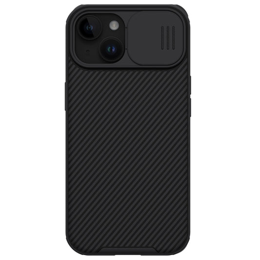 For iPhone 15 NILLKIN CamShield Pro PC Phone Case(Black) by NILLKIN