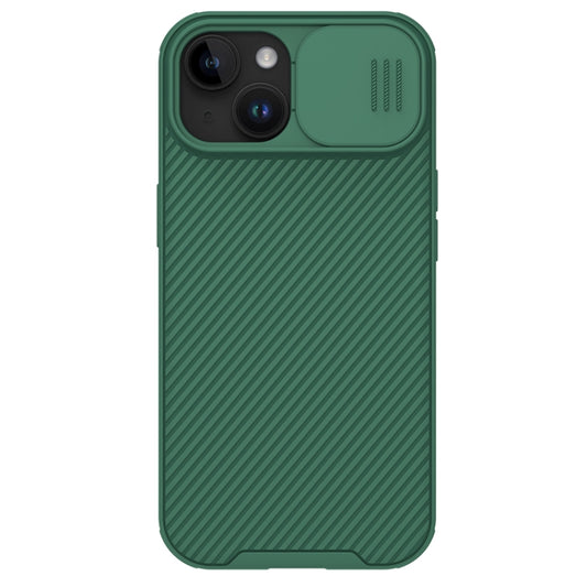 For iPhone 15 NILLKIN CamShield Pro PC Phone Case(Green) by NILLKIN