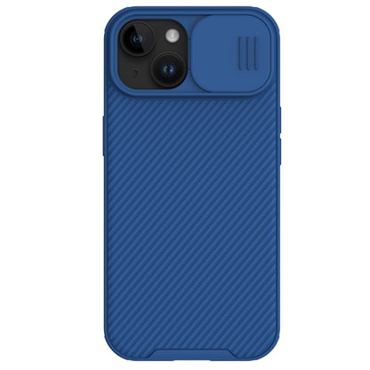 For iPhone 15 Plus NILLKIN CamShield Pro PC Phone Case(Blue) by NILLKIN