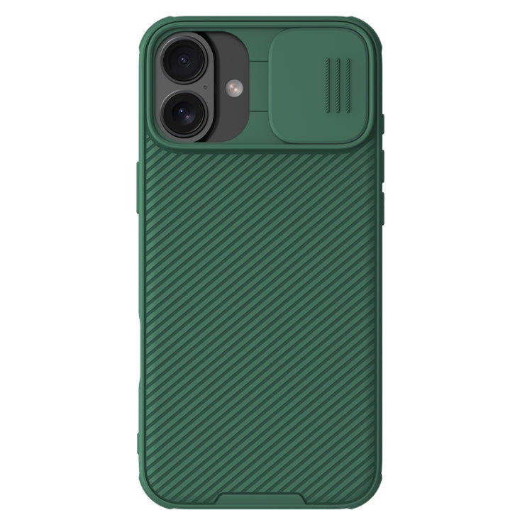 For iPhone 16 Plus NILLKIN CamShield Pro PC Phone Case(Green) by NILLKIN