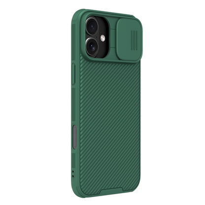 For iPhone 16 Plus NILLKIN CamShield Pro PC Phone Case(Green) by NILLKIN