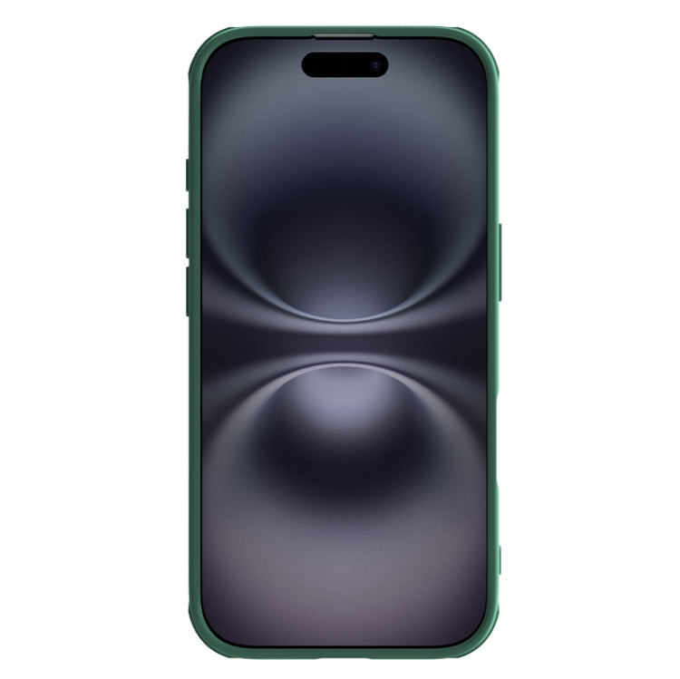 For iPhone 16 Plus NILLKIN CamShield Pro PC Phone Case(Green) by NILLKIN